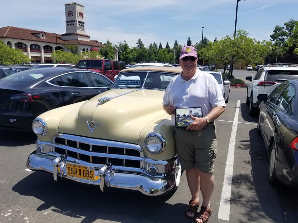 June Charles Thompson 1948 Cadillac Convertible